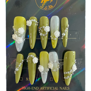 GripX 153 Set - Olive Pearl Bloom